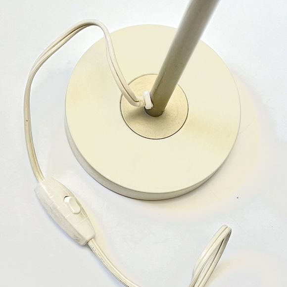 Ikea Vintage Table Lamp Flexible Swan Neck White Metal Shade Marianna Hagberg - Picture 3 of 7